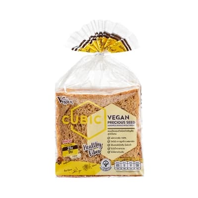 Cubic Vegan Sandwich Whole Wheat 195G.