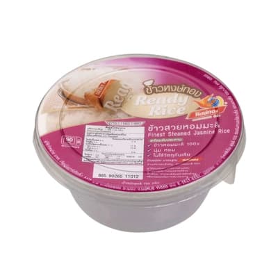 Hong Thong Finest Steamed Jasmine Rice 150G.