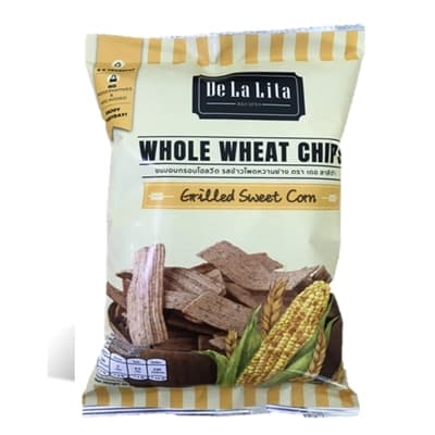 Delalita Whole Wheat Chips 30G.