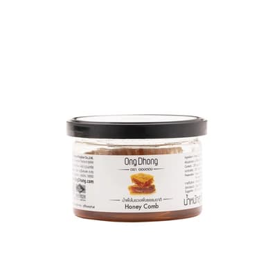 Ong Dhong Longan Honey In Honeycomb 200G.