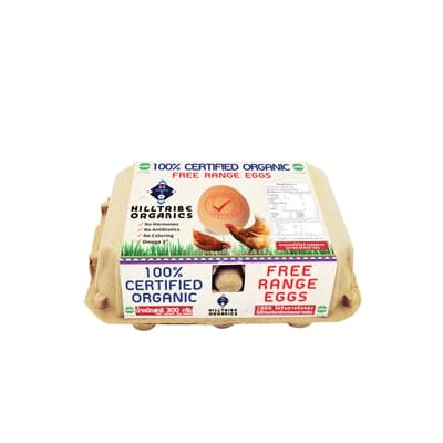 Hilltribe Organics Eggs Pack 6