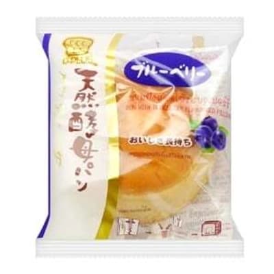 ดีพลัส ขนมปังสอดไส้รสบลูเบอร์รี่ 75ก.