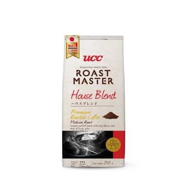 UCC Roast Master Ground Coffee House Blend 250G.