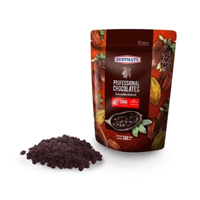 Dark Couverture Chips (Large) 500G.