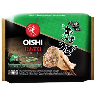 โออิชิ เกี๊ยวซ่าหมูไก่ซีฟู้ดวาซาบิ 240ก.