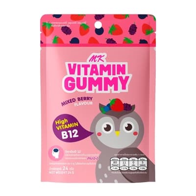 MK VITAMIN GUMMY MIXED BERRY FLAVOUR 24G