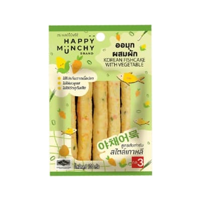 Happy Munchy Vegetable Pearls 70 G.