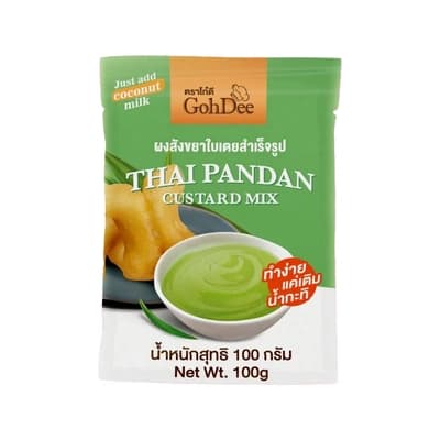 โก๋ดี ผงสังขยาใบเตยสำเร็จรูป