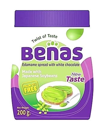 Benas Edamame Spreadwith White Chocolate