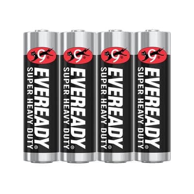 Eveready Carbon Zinc AA Pack4