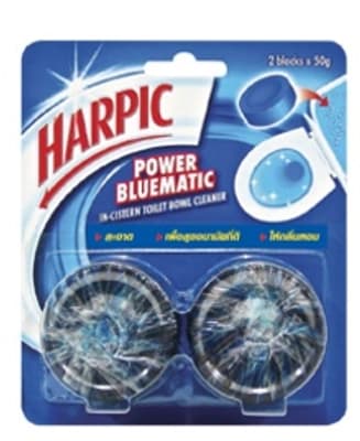 Harpic Power Bluematic 50G. Pack 2