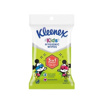 Kleenex Kids Hygienic Wipes 10 sheets
