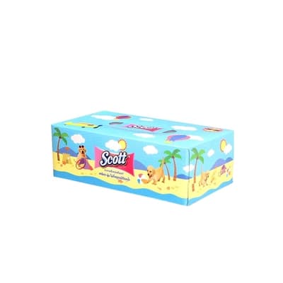 Scott Facial Tissue Box 120sheets