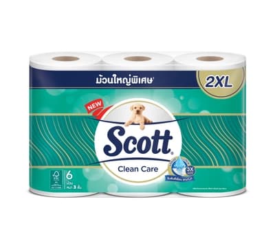 Scott Clean Care Toilet Tissue 3Ply 2XL 6Rolls