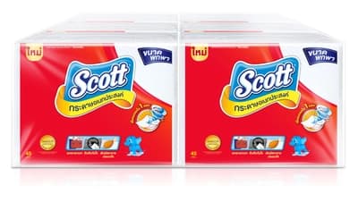 Scott Towel On The Go 45 Sheets Pack 6