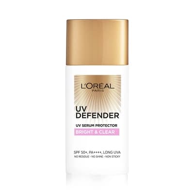 ลอรีอัลปารีสกันแดดผิวหน้าดีเฟนเดอร์ไบรท์แอนด์เคลียร์SPF50 50มล.