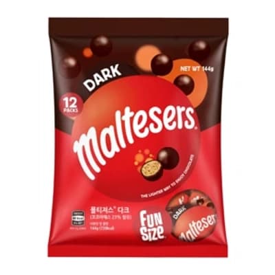 MALTESERS DARK FUNSIZE 144G.