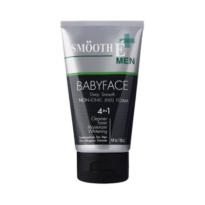 Smooth E Men Babyface Foam 4OZ.