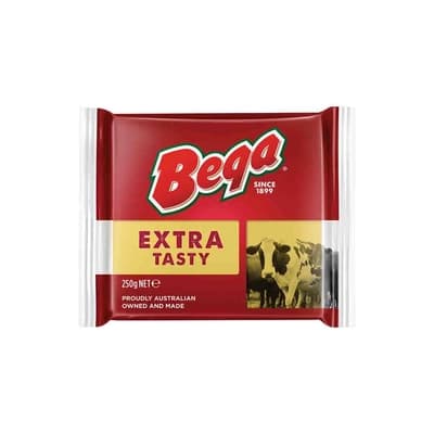 Bega Extra Tasty Cheddar 250G.