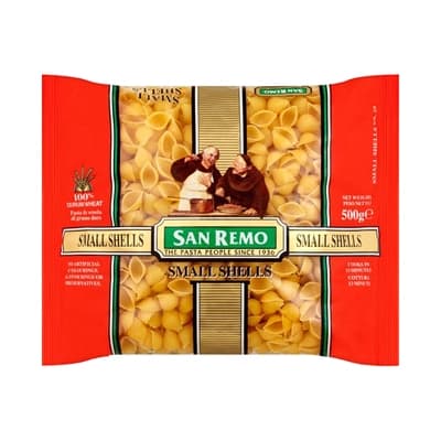 San Remo Small Shells 500 G.