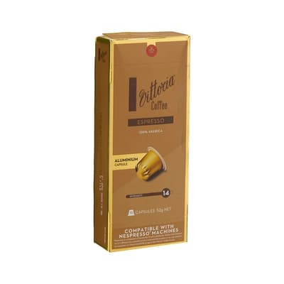 Vittoria Nespresso Espresso Capsule 52G.