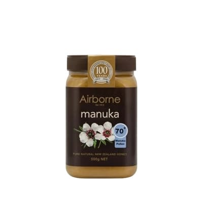 Airborne Manuka Honey Active 75+ 500G.