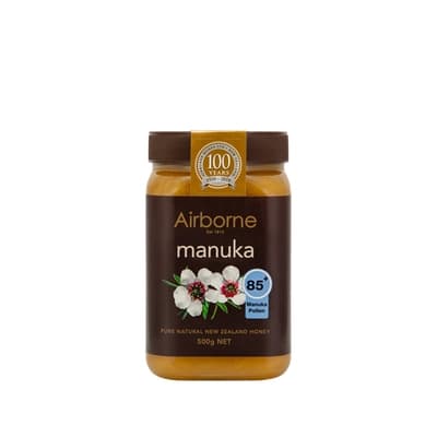 Airborne Manuka Honey Active 85+ 500G.