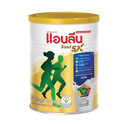 แอนลีน โกลด์ 5 นมผง รสจืด 400 กรัม