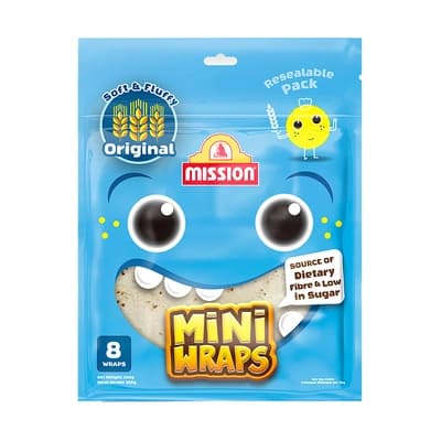 Mission Mini Wraps Original 300G.
