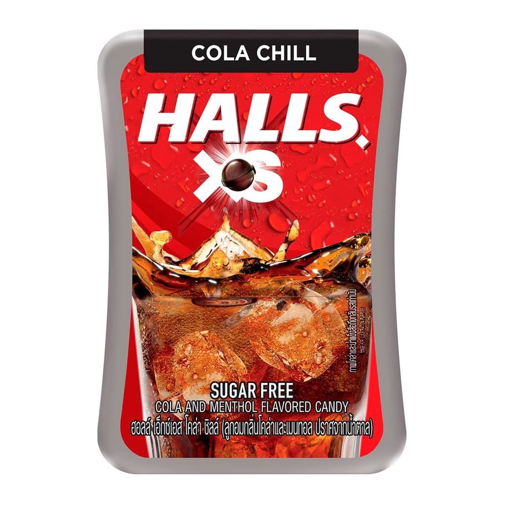 Halls XS Cola 12.6G