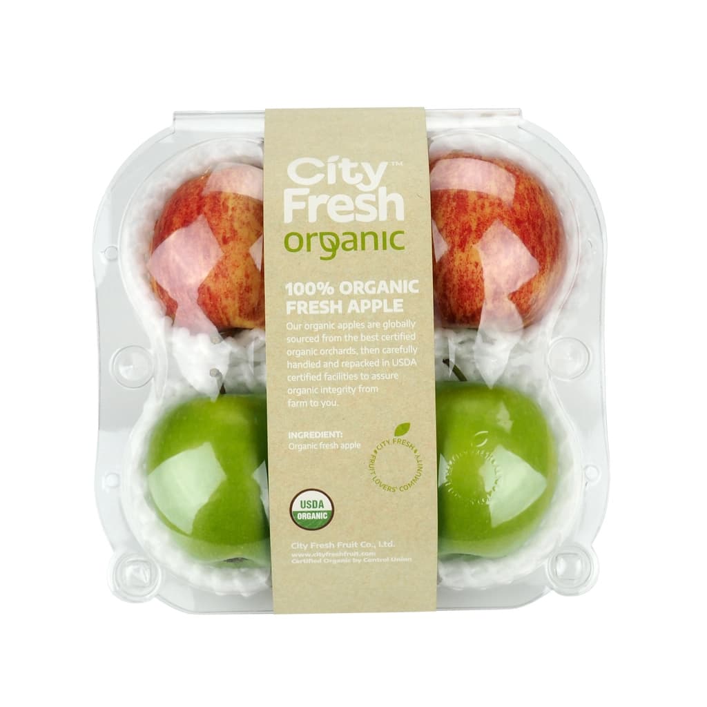 GMF แอปเปิ้ล MIX ORGANIC#100 (NZ)1X4