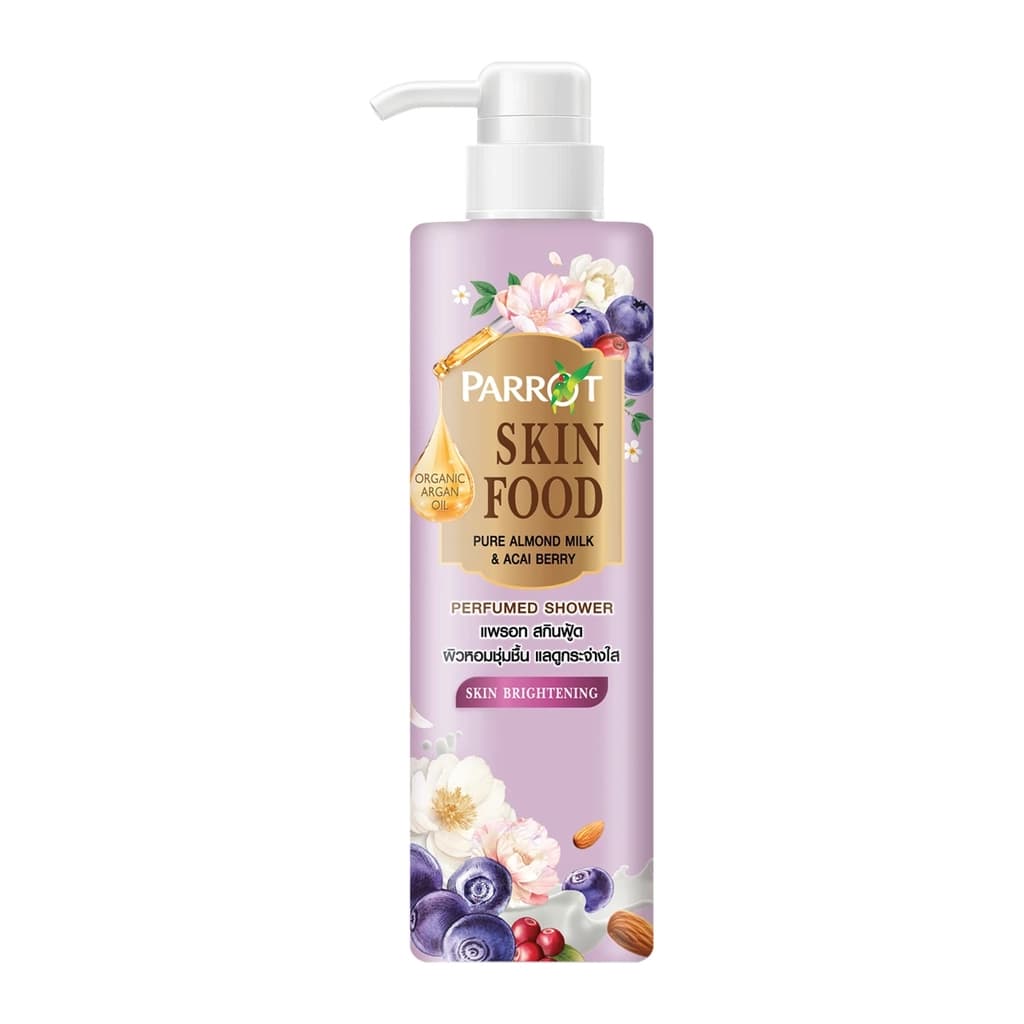 PARROT SKINFOOD ALMOND & ACAI 400ML