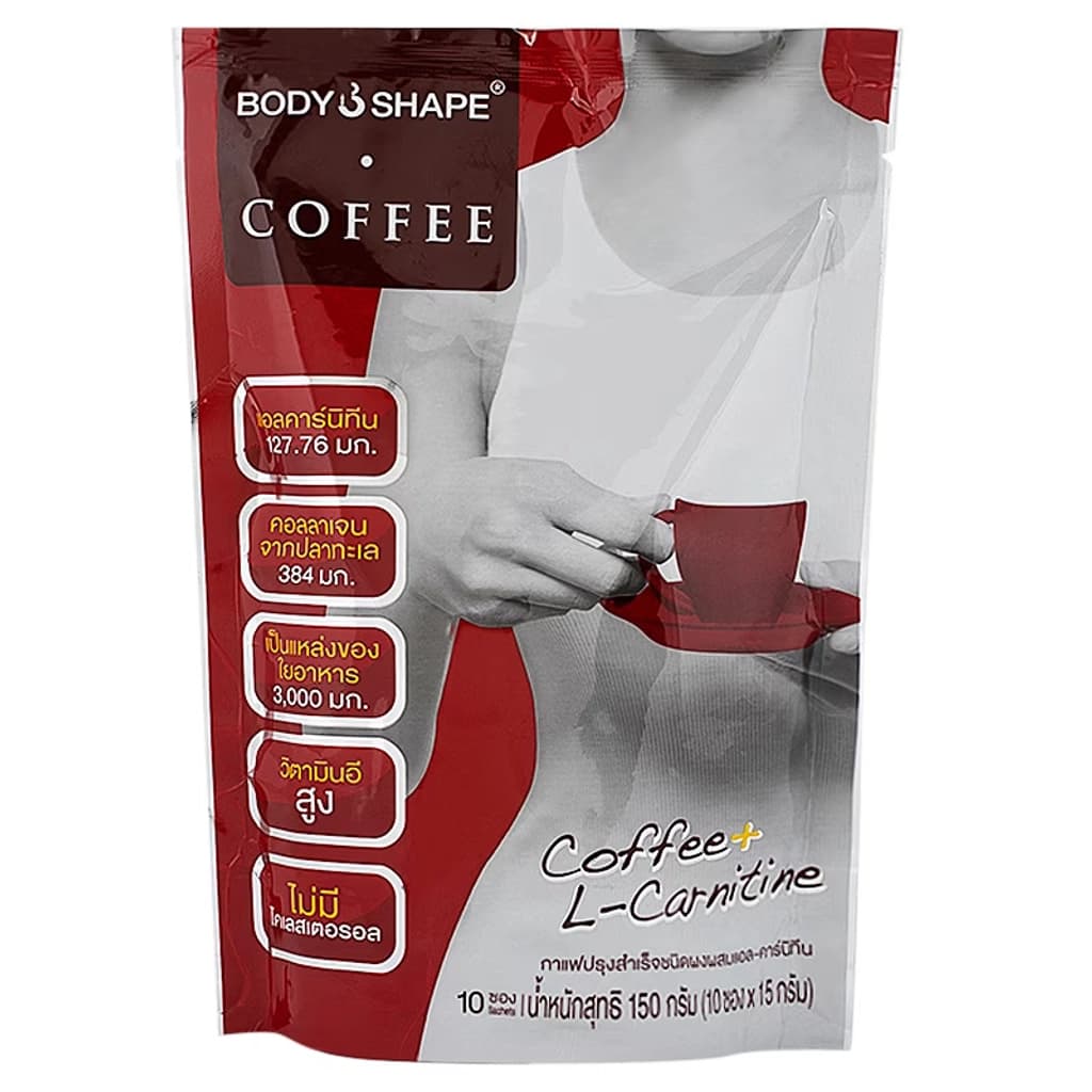 บอดี้เชฟ กาแฟปรุงสำเร็จชนิดผง 10X15G.