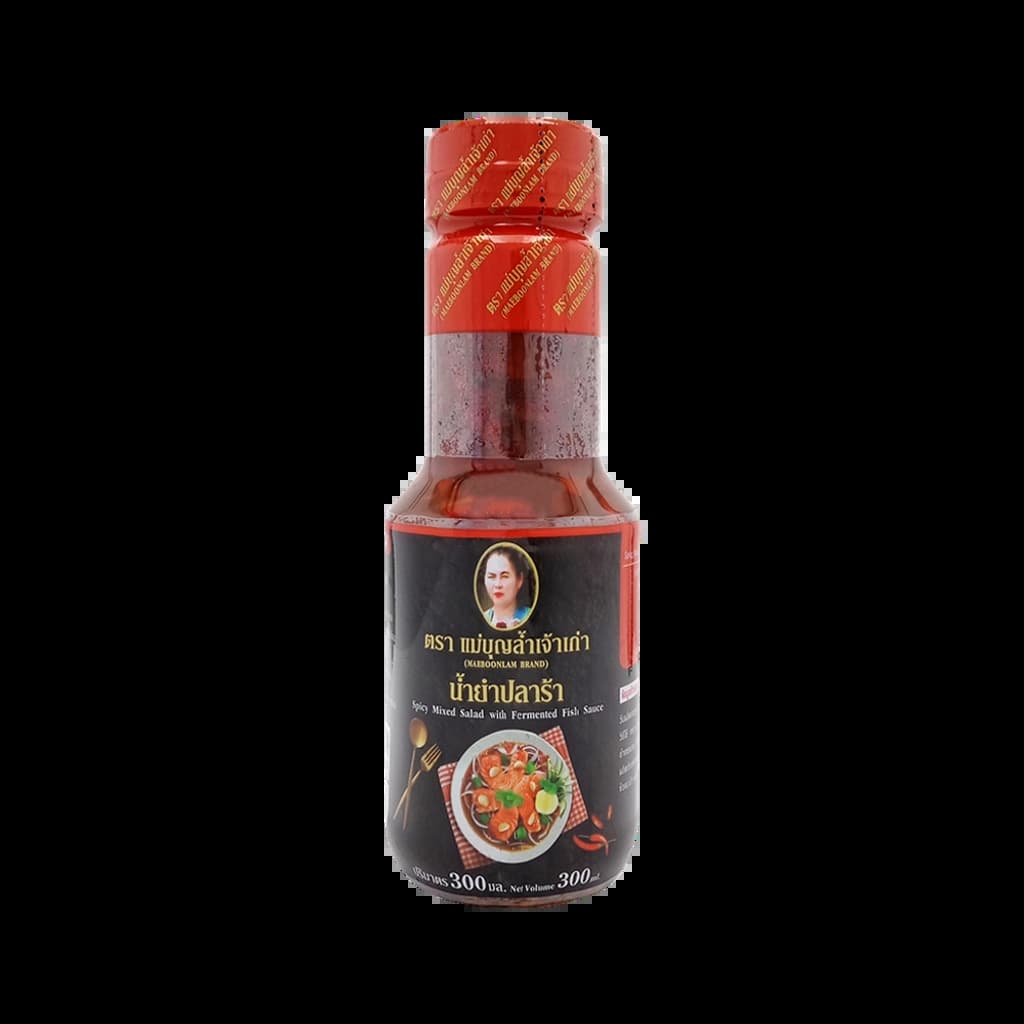 แม่บุญล้ำ น้ำยำปลาร้าสูตรพริก300มล