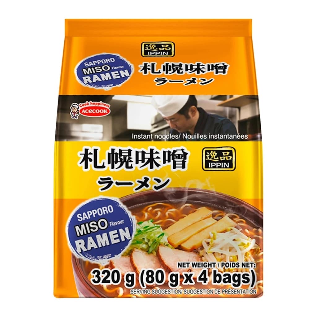 Ippin Ramen Miso P4 320G