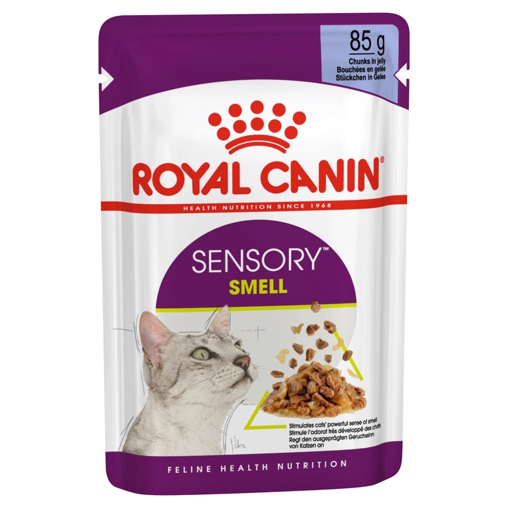 Royal Canin Sensory Smell Jelly 85 G. 1 Pack 12 Bag